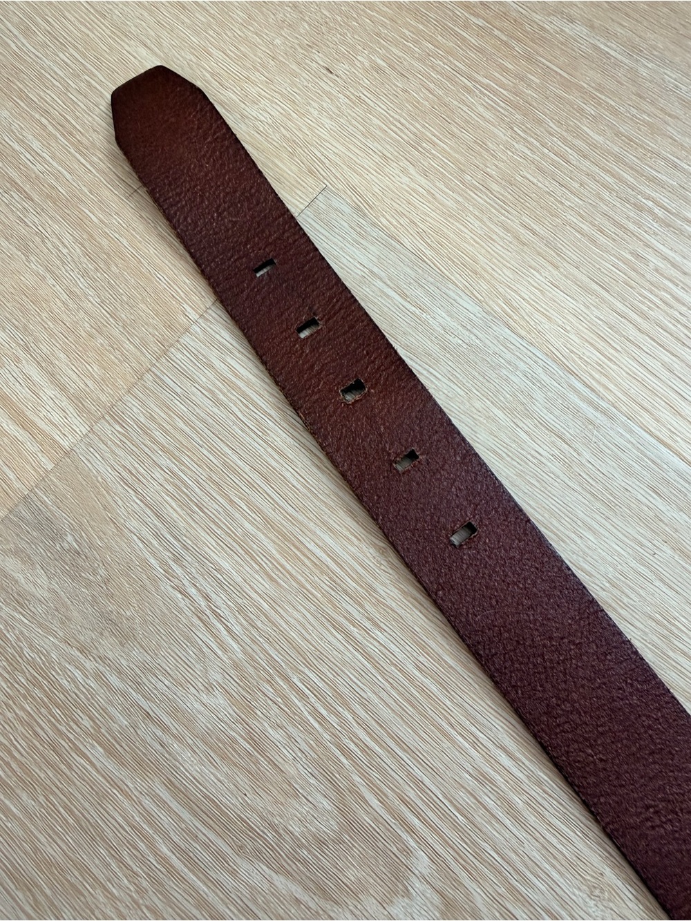 Vintage Y2K Fossil Genuine Leather Belt Brown Silver Statement Buckle Women’s S - Picture 12 of 16